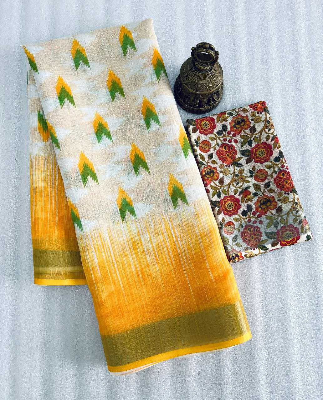 YNF LINEN RMA 453 SAREES WHOLESALE FANCY SAREES MANUFACTURER